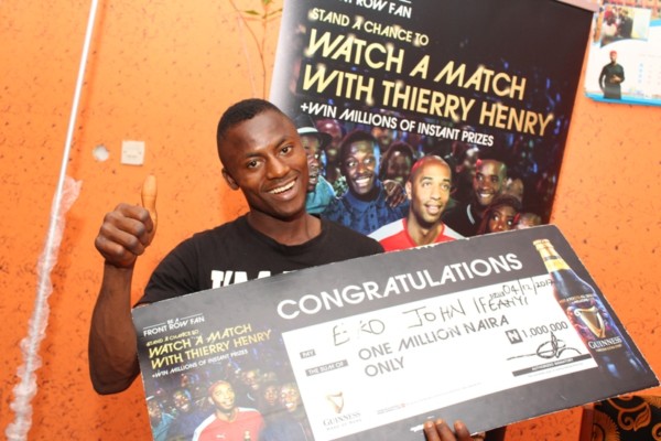 Guinness Nigeria rounds up ‘Be A Front Row Fan’ National Consumer Promo with Over 590,000 Winners