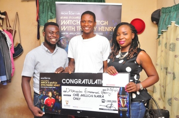 Guinness Nigeria rounds up ‘Be A Front Row Fan’ National Consumer Promo with Over 590,000 Winners