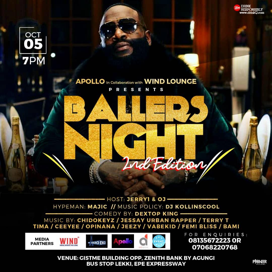 Ballers Night 2nd Edition Nightlife.ng Hottest News about Nightlife