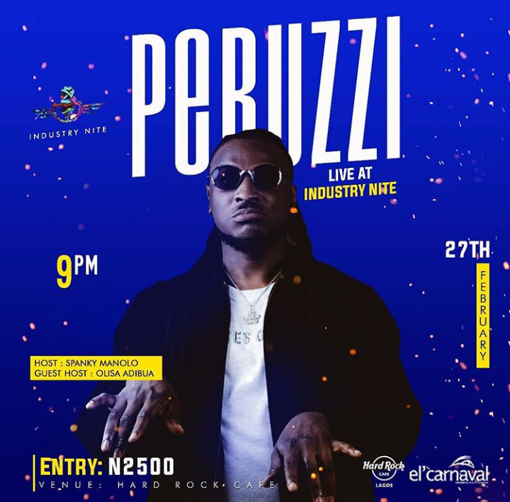 Peruzzi Live At Industry Nite - Nightlife.ng: Hottest News about ...