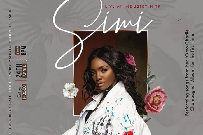 Simi Live at Industry Nite