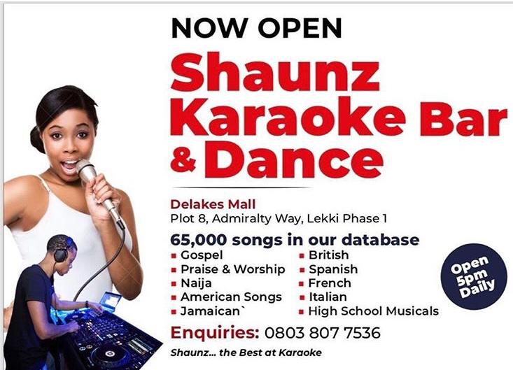 Shaunz Bar and Karaoke Opens an Outfit in Lekki : Hottest  News about Nightlife in Nigeria